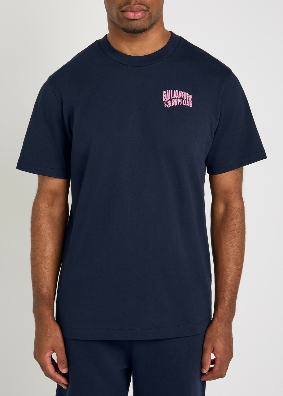 Billionaire Boys Club Small Arch Logo-print Cotton T-shirt Navy