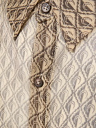 MARINE SERRE - Moon Diamant Silk Shirt