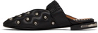 Toga Pulla Black Studded Slippers