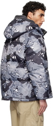 AAPE by A Bathing Ape Black & Gray Aape 29.5 Main Down Jacket
