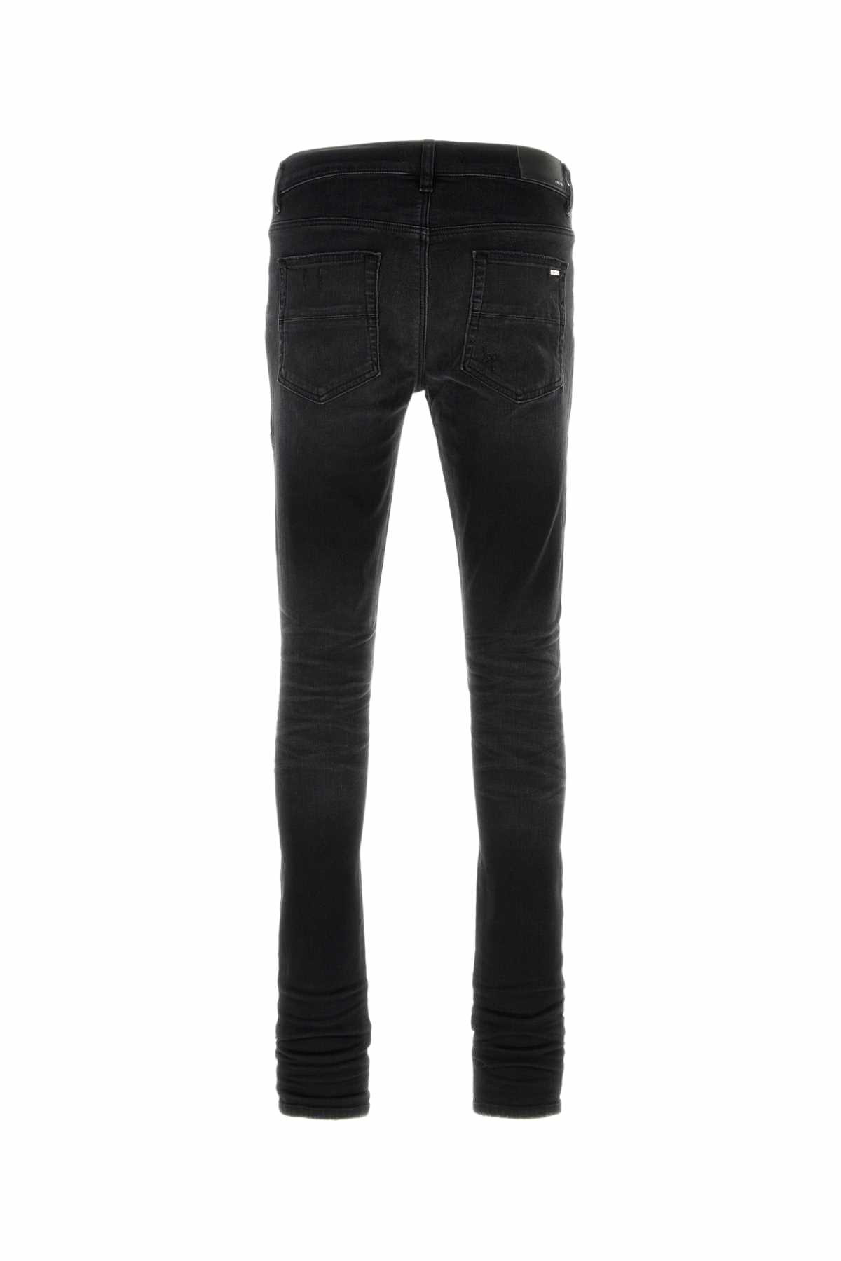 AMIRI Black Stretch Denim Jeans Amiri Target Plant Hanger Vertical Garden Outdoor Plants