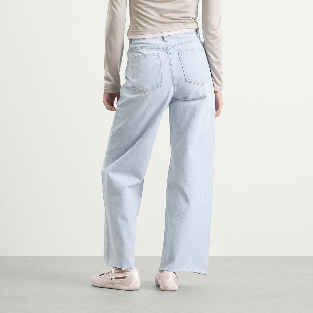Kijun Women's Seashore Jeans in Light Blue