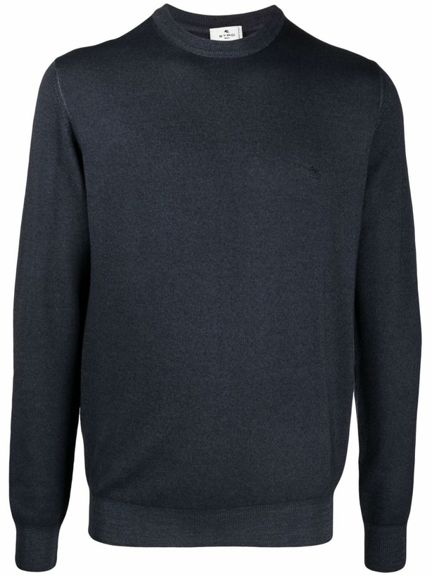 Photo: ETRO - Wool Crew Neck Sweater