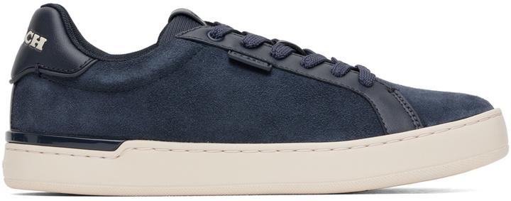Photo: Coach 1941 Navy Lowline Low Top Sneakers
