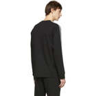 adidas Originals Black 3-Stripes Long Sleeve T-Shirt