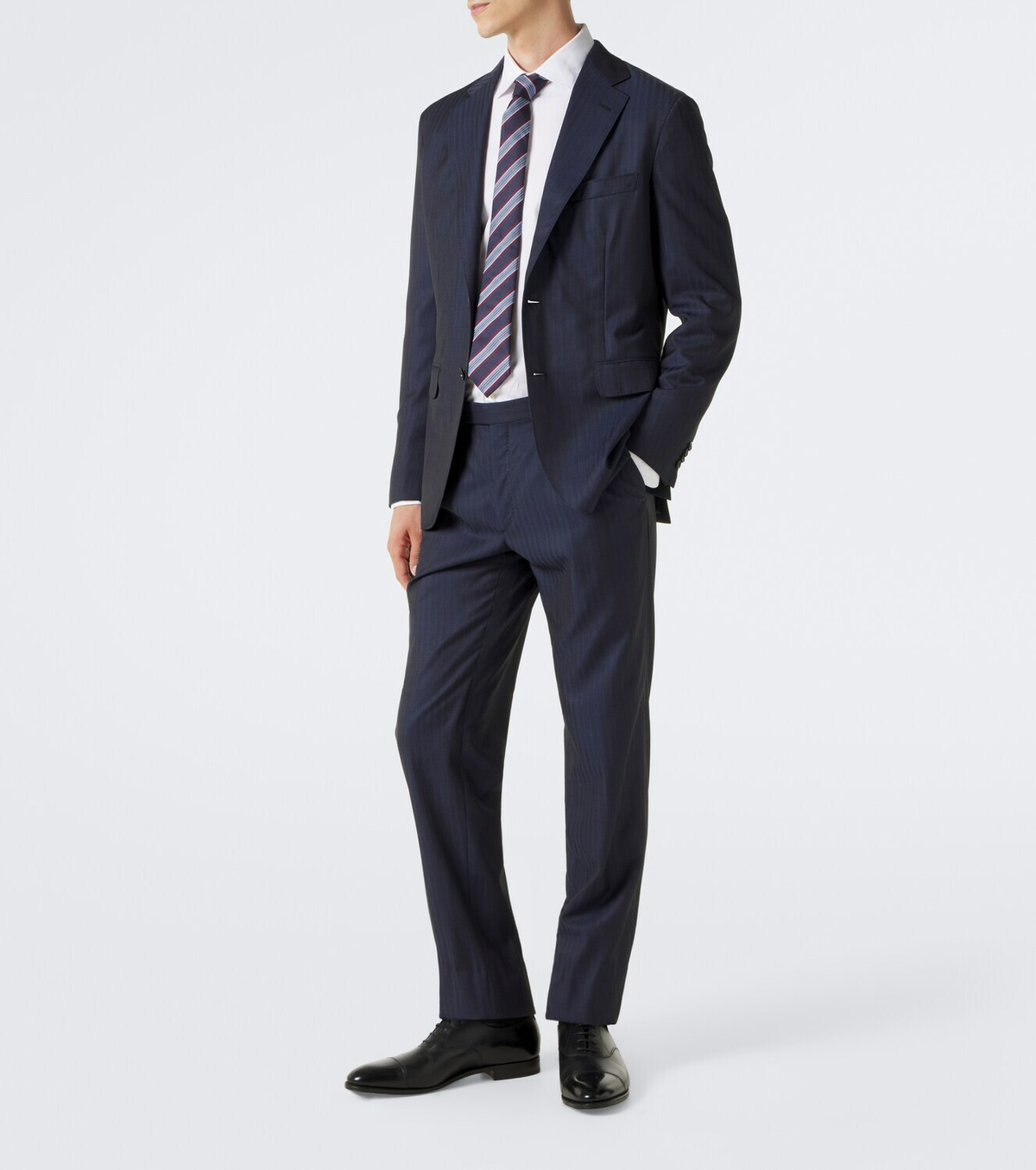 Brioni Striped wool suit