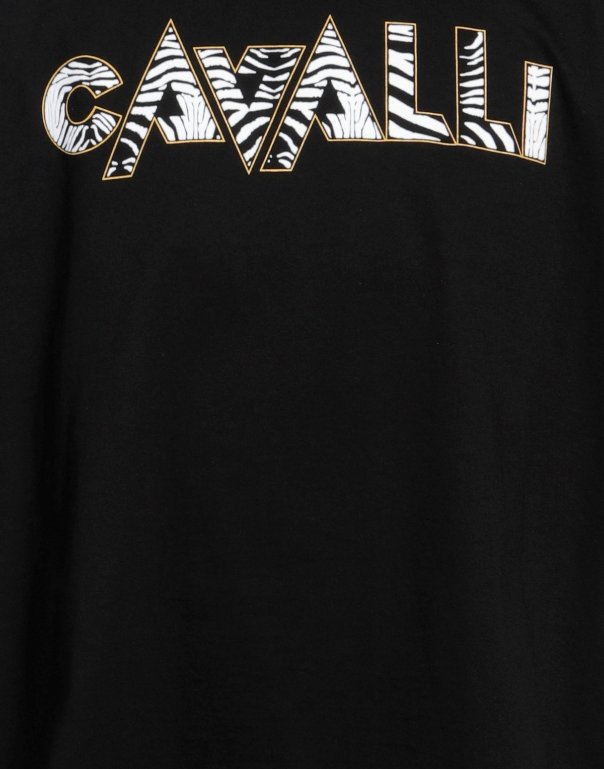 Roberto Cavalli Mens T-shirt in Black