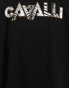 Roberto Cavalli Mens T-shirt in Black