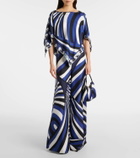 Pucci Yummy Iride canvas shoulder bag