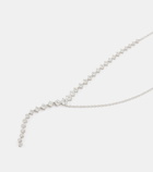 Melissa Kaye Aria Cascade 18kt gold necklace with diamonds