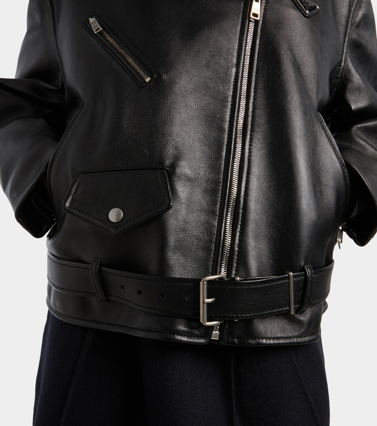 Prada Leather biker jacket