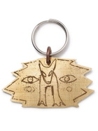 COME TEES - Engraved Gold-Tone Dog Tag