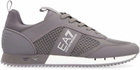 EA7 Mesh And Vegan Leather Low-top Sneakers