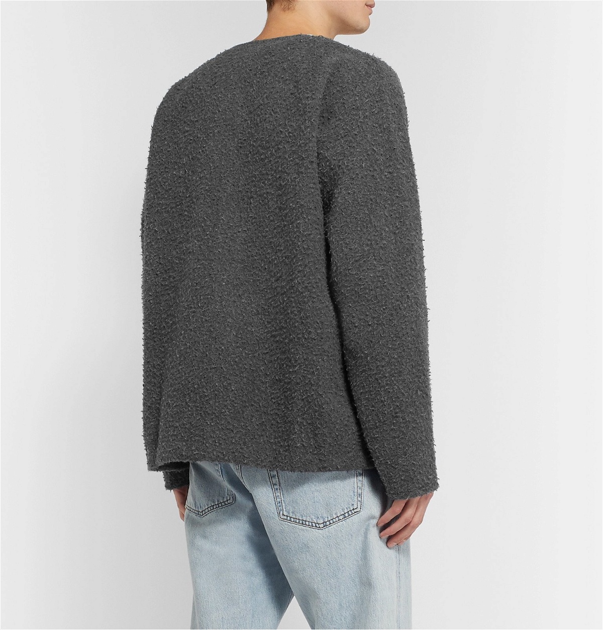 Our Legacy - Textured Wool-Blend Cardigan - Gray Our Legacy