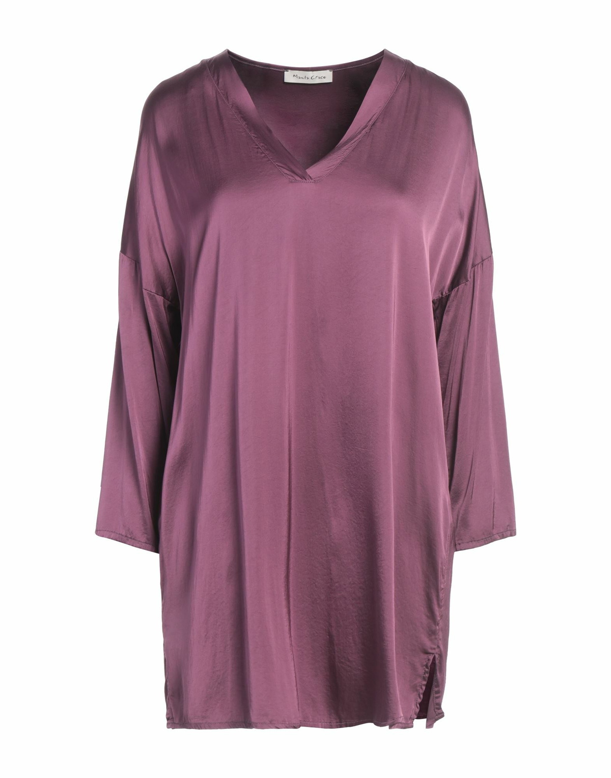 Manila Grace Womens Top Mauve