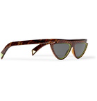 Fendi - D-Frame Logo-Print Acetate Sunglasses - Tortoiseshell