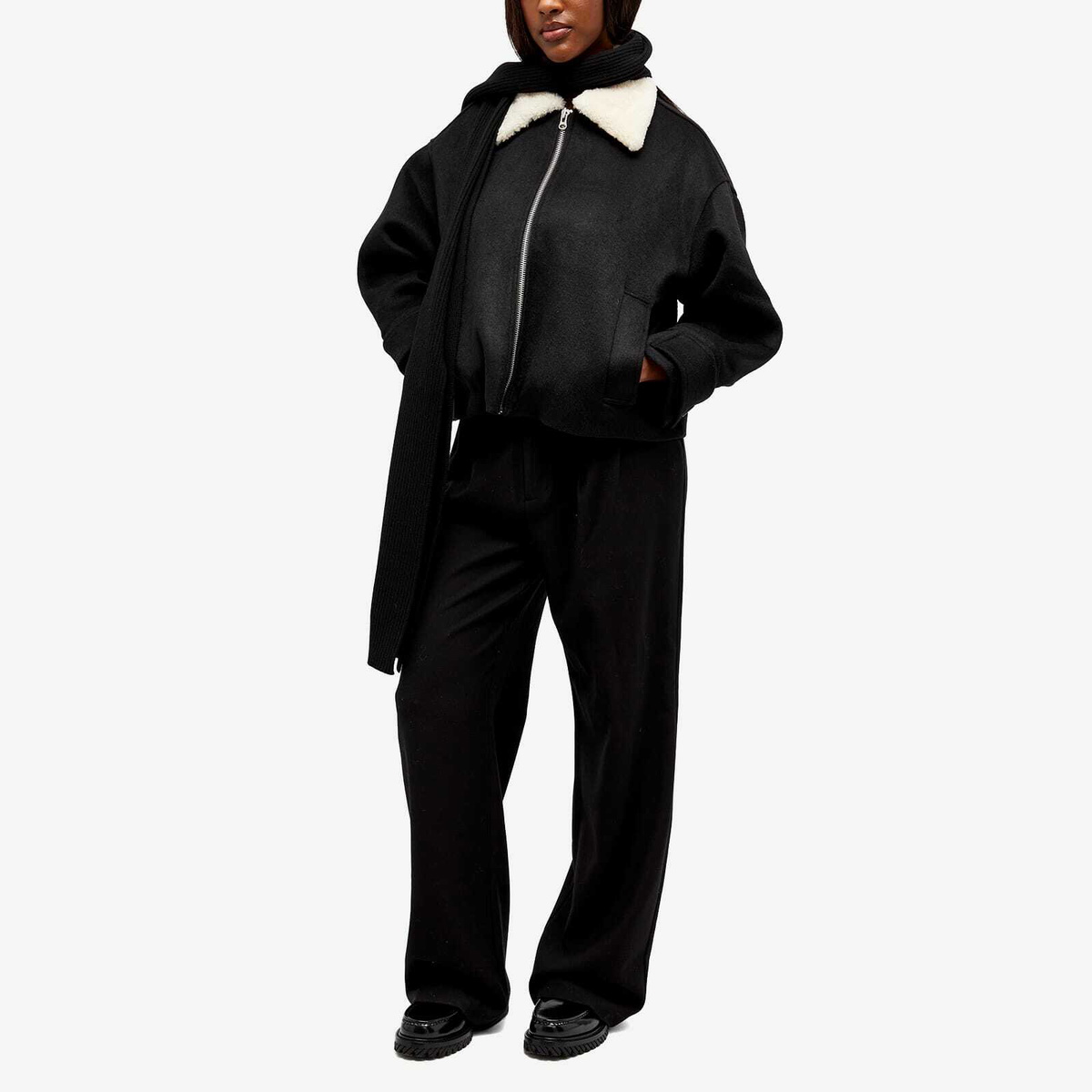 Meotine Women's Mimi Wool Jacket in Black