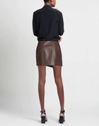 Jijil Womens Mini skirt in Brown
