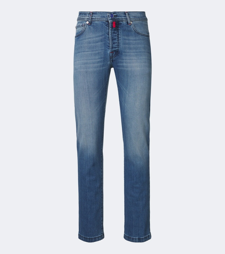 Photo: Kiton Faded slim jeans