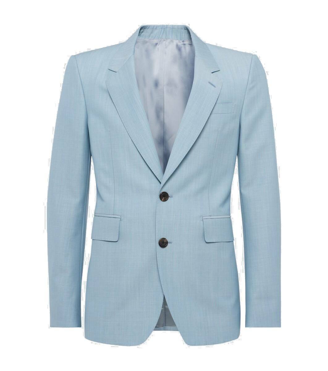 Alexander McQueen Wool and mohair suit jacket Alexander McQueen