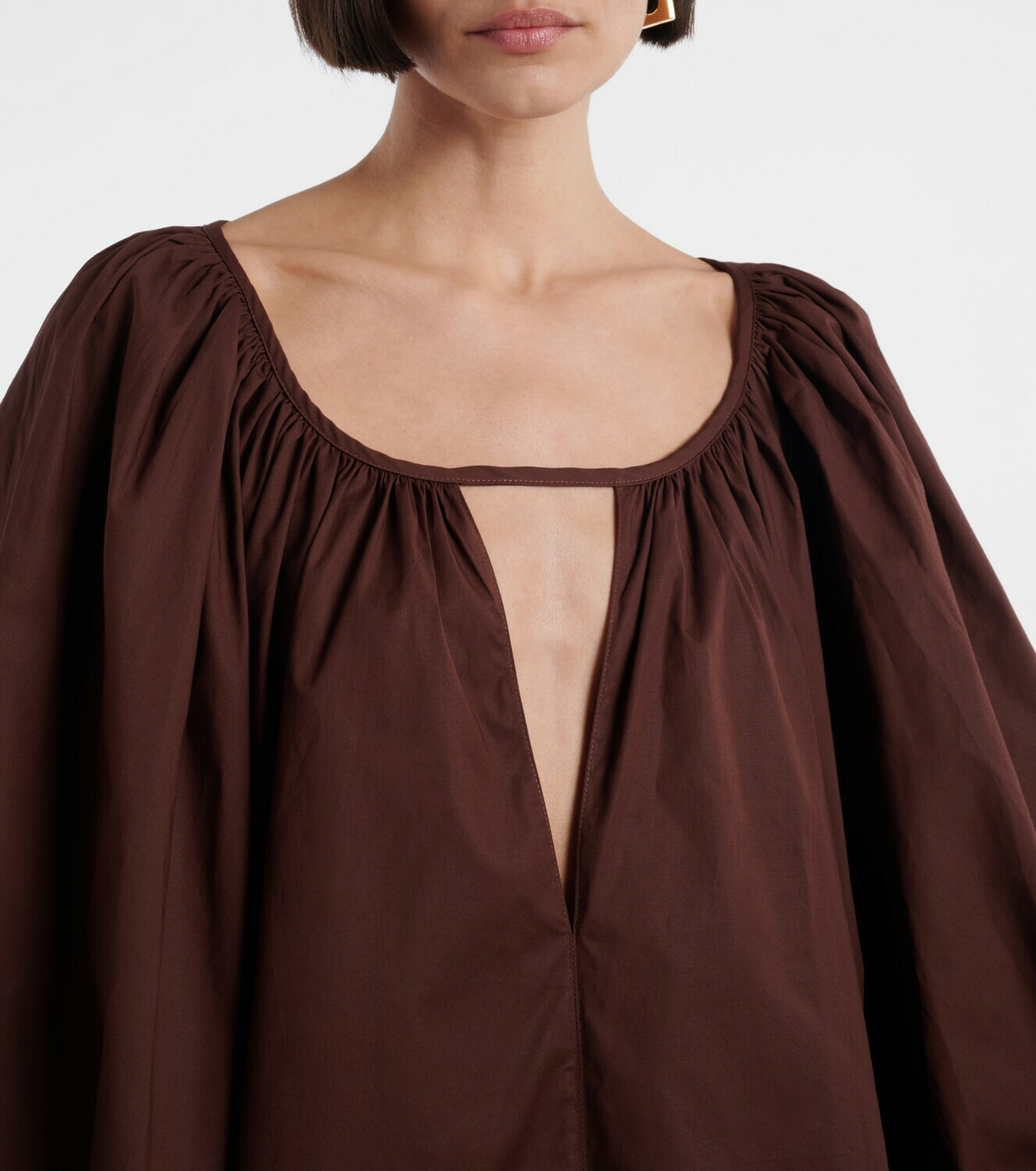 Adriana Degreas Cotton-blend minidress