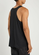 Satisfy Space-o Perforated Stretch-jersey Vest Black
