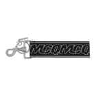 McQ Alexander McQueen Black Webbing Keychain