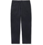 Officine Generale - Geron Tapered Wool-Twill Cargo Trousers - Blue