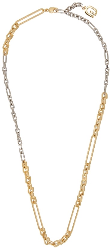 Photo: Givenchy Gold & Silver G Link Necklace