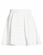 Alessandra Rich Womens Mini skirt in White