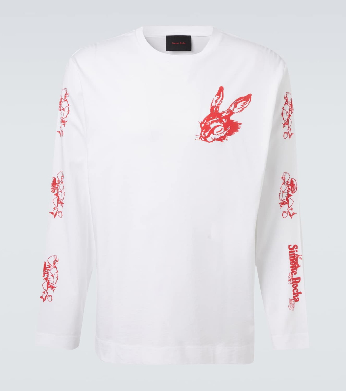 Simone Rocha Tortoise & Hare cotton jersey T-shirt
