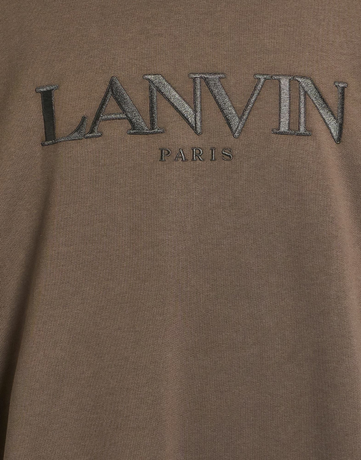 Lanvin Mens Sweatshirt Dark in Brown
