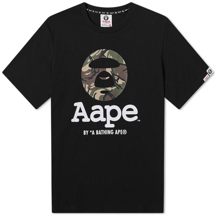 Photo: AAPE Green Camo Og Moon Face Tee