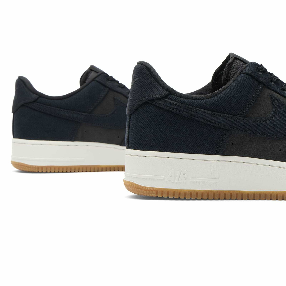 Nike Men's Air Force 1 '07 Sneaker in Black/Grey/White