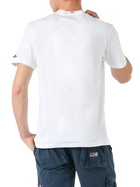 MC2 Saint Barth Man Cotton T-shirt With Algida Portofino Print | Algida® Special Edition