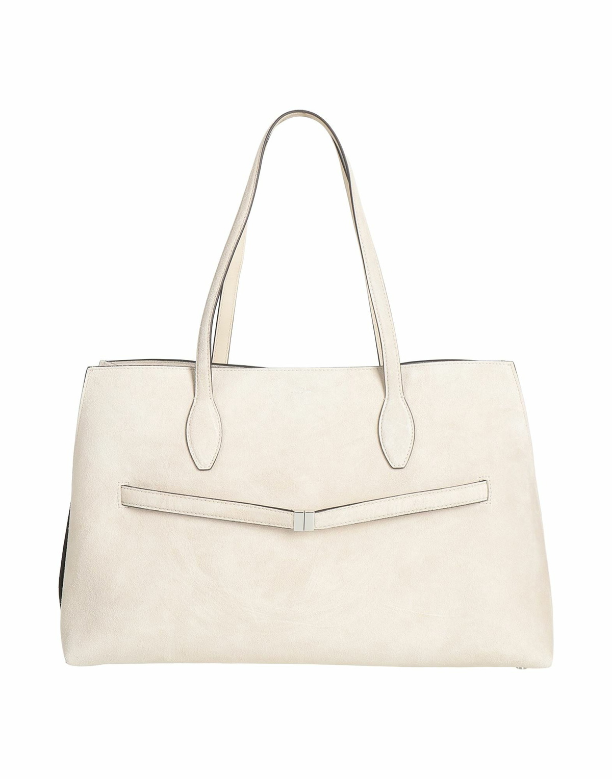 Toteme Womens Shoulder bag in Light grey