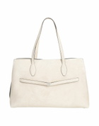 Toteme Womens Shoulder bag in Light grey