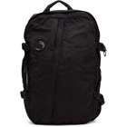 C.P. Company Black Nylon Mid Backpack