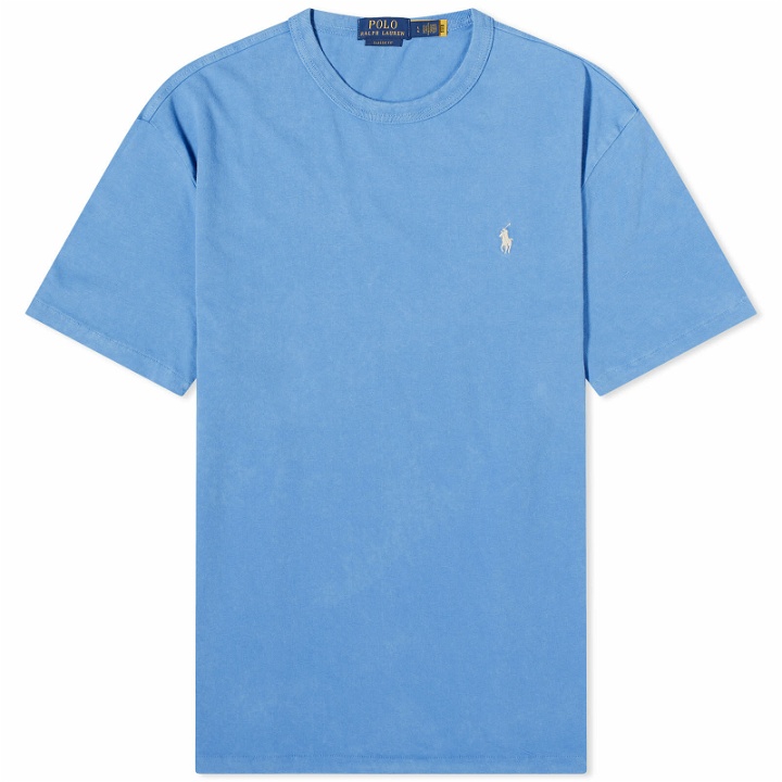 Photo: Polo Ralph Lauren Men's T-Shirt in Summer Blue
