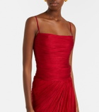 Maria Lucia Hohan Rio draped silk muslin gown