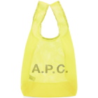 A.P.C. Yellow Rebound Shopping Tote