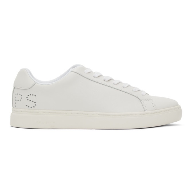 Photo: PS by Paul Smith Off-White Rex Perforated Sneakers