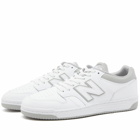 New Balance BB480LGM Sneakers in White/Grey
