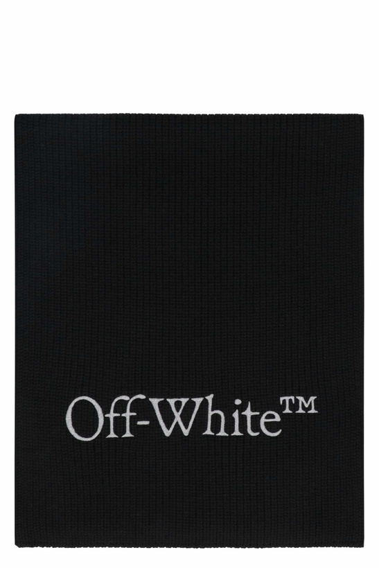 Photo: Off-White Virgin Wool Scarf