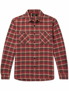 RRL - Checked Cotton Shirt - Red