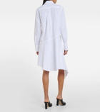 JW Anderson Deconstructed cotton poplin shirt dress