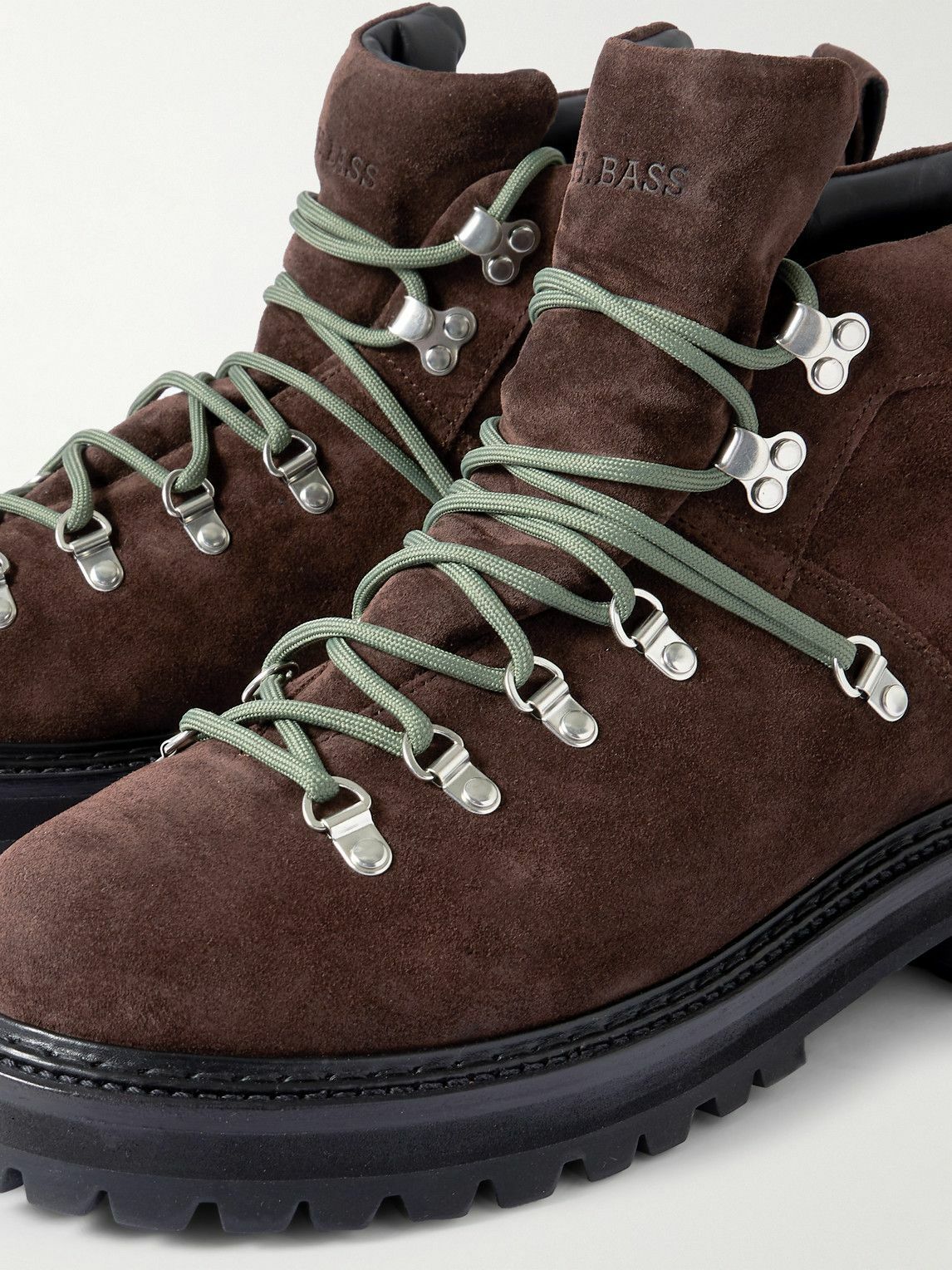 G.H. BASS - Mason Suede Hiking Boots - Brown