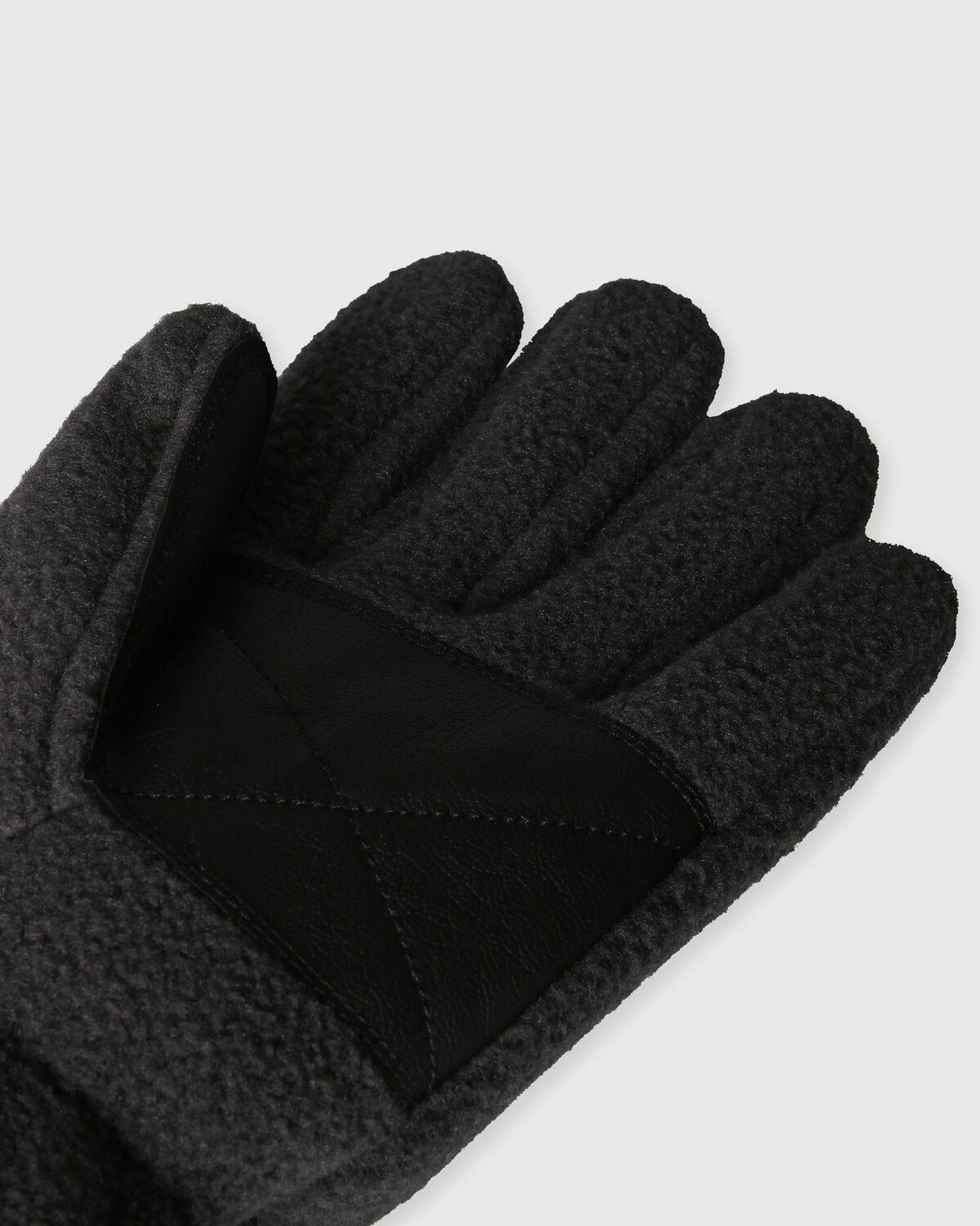 The North Face TNF Red Box Fleece Glove Black Mens Glofe