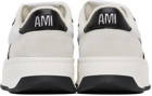 AMI Paris White & Black Ami Arcade Sneakers
