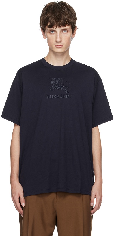 Photo: Burberry Navy EKD T-Shirt